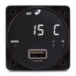 6420093-3 CHRONOS CHRONOS Digital Clock / High Power USB Charger