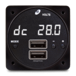 6420093-4 CHRONOS Digital Clock / High Power USB Charger