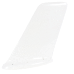 VHF Blade Antenna | BNC Connector, 118-153 MHz, 50 Ohms, 25 Watts, White