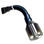 4-LED Aircraft Map Light | White, 24V, 6" Gooseneck Shaft