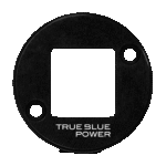 9019384-4 Rear Mount, Circular Cover Plate