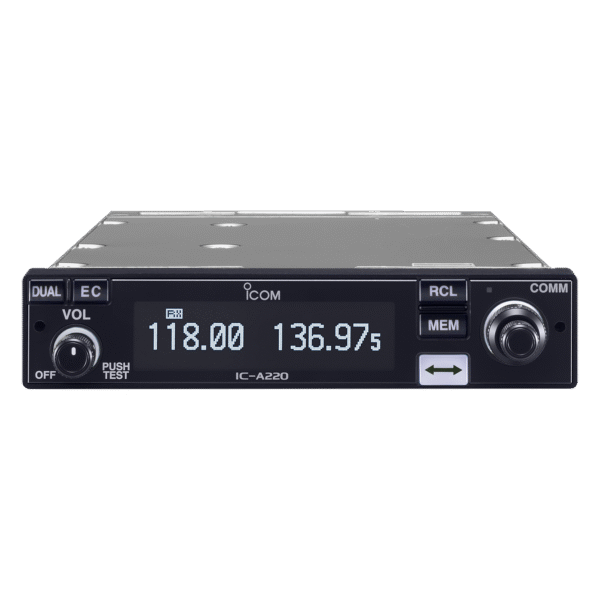 IC-A220 Panel Mount VHF Air Band Transceiver TSO version