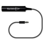 Military Headset / Helmet Adapter — U-174/U Plug — Straight Cable