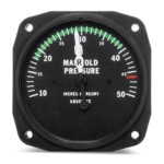 6311-H.193 Manifold Pressure Gauge/Fuel Flow