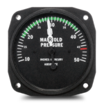 6311-H.88 Manifold Pressure Gauge/Fuel Flow